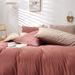 High Density Plain Weave Simple Home Textile Solid Color Bedding Single Quilt Cover_maomaolike.com