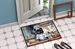 Pomeranian The Chef Doormat Front Door Mat Indoor Outdoor Rugs For Entryway, Non Slip Washable Low Pile, 24H X 36W_maomaolike.com