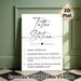 Tattoo Station Painting Poster, Minimalist Black & White Elegant Script Style Poster, Clear Step-by-step Temporary Tattoo Application Guide, Suitable_maomaolike.com