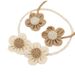 Creative Flower Tiebacks Light Luxury Pastoral Style Rope Sheer Adjustable Curtain Tie Decoration Hanging_maomaolike.com