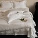 SOLARANA Yilan Poetry Soft Yarn LF Ultra-fine Denier Tencel Brushed Four-piece Set Misty Feather Cotton Bedding_maomaolike.com