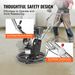 VEVOR Power Walk-Behind Cement Trowel 24' 6HP Gas-Powered With Float Pan Blade_maomaolike.com
