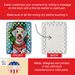 Sealyham Terrier Christmas Porcelain Ornament Christmas Tree Hanging Decorations For Home Christmas Holiday, Rectangle, Gift, Multicolor_maomaolike.com