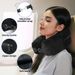 with Fillable Clothing U-Shaped Pillowcase, Extra Storage Bag, Velvet Neck Pillow Cover For Airplane Travel_maomaolike.com