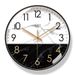 Yipula 6278 Wall Living Room Simple Marble Texture Nordic Fashion Home Quartz Clock_maomaolike.com