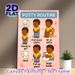 Potty Routine Painting Poster, Cute Cartoon Style Step-by-Step Potty Guide Poster, Clear Potty Training Instructions Ideal For Bathroom_maomaolike.com