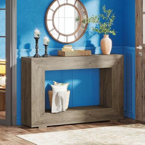 Console Table Entryway Console Table Hallway Accent Table_maomaolike.com