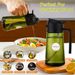 1-4PCS 2-in-1 Olive Dispenser Bottle With Spray And Pour Function Glass Oil Sprayer For Kitchen Cooking BBQ Salad Baking_maomaolike.com