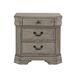 Wood Night Stand, Gray Carbinet_maomaolike.com