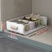 Drawer Shelves, Multi-functional Pull-out Storage Rack, Storage Cabinet Slide Drawer Basket For Easy Access_maomaolike.com