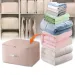 Dustproof Storage Large Capacity Moisture-proof Clothes Quilt Moving Bag Self Compression Organizer_maomaolike.com