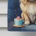 Pekingese Happy Birthday House Flag Large Porch Sleeve Pole Decorative Outside Yard Banner Artwork Wall Hanging, Polyester, House Size, Multicolor_maomaolike.com