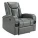 Recliner Sofa With Power Recline, Adjustable Split Back, USB Charging, Bluetooth Speakers & LED LightingRecliner Sofa With Power Recline, Adjustable Split Back, USB Charging, Bluetooth Speakers & LED_maomaolike.com