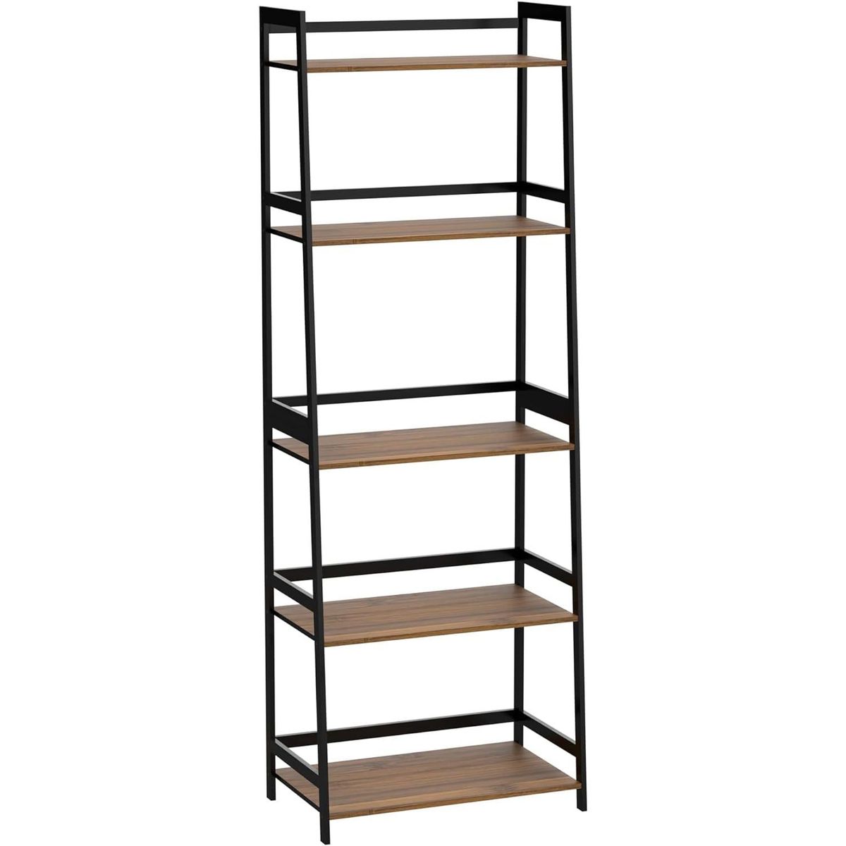 Bookcase, White Bookcase Storage Shelves,Industrial Modern Bookshelves, Small Desk Organizer For Bedroom Storage, Home Office Book Stand,Living Room,Balcony,Kitchen Shelf,Study_maomaolike.com