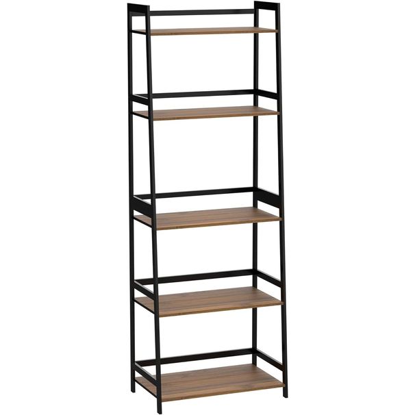 Bookcase, White Bookcase Storage Shelves,Industrial Modern Bookshelves, Small Desk Organizer For Bedroom Storage, Home Office Book Stand,Living Room,Balcony,Kitchen Shelf,Study_maomaolike.com
