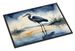 Blue Heron Barely Lit Sky Doormat Front Door Mat Indoor Outdoor Rugs For Entryway, Non Slip Washable Low Pile, 24H X 36W_maomaolike.com