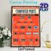 Computer Ports Educational Painting Poster, Vintage Distressed Informational Poster, Detailed Common Device Port Reference Guide, Suitable For Office_maomaolike.com