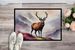 Highland Red Deer Doormat Front Door Mat Indoor Outdoor Rugs For Entryway, Non Slip Washable Low Pile, 24H X 36W_maomaolike.com