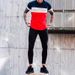 Men's Clothing loose sports suit 3D digital printing personalized fashion short-sleeved trousers_maomaolike.com