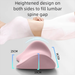 【Xiaobian Recommendation】Bed Sleeping Pillow Ergonomic Support Lumbar Spine Flat Lying Artifact Waist Cushion Sleep_maomaolike.com