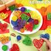 48Pcs Colorful Wicker Rattan Balls Round Heart Shaped Rattan Balls Rainbow Vase Bowl Fillers Aromatherapy Decorative Ball For Table Centerpieces Pride Party Decoration Home Wedding Decor_maomaolike.com
