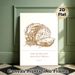Bible Verse & Bread Themed Painting Poster, Warm-toned Vintage Line Art Poster, Serene Religious-inspired Decor Ideal For Kitchen, Dining Room And_maomaolike.com