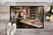 Cookies With Santa Claus Doormat Front Door Mat Indoor Outdoor Rugs For Entryway, Non Slip Washable Low Pile, 24H X 36W_maomaolike.com