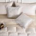 Home Textile Tassel Edge Simple Versatile Pillow Cover Home Sofa Living Room Cushion Cover Does Not Contain Core_maomaolike.com