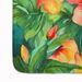 Hawaii Hawaiian Hibiscus In Watercolor Memory Foam Kitchen Mat Machine Washable Anti-Fatigue Mat Cushion Comfort Bath Mat Or Kitchen Rug_maomaolike.com