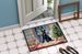 Kerry Blue Terrier Christmas Cookies Doormat Front Door Mat Indoor Outdoor Rugs For Entryway, Non Slip Washable Low Pile, 24H X 36W_maomaolike.com