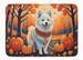 American Eskimo Fall Memory Foam Kitchen Mat Machine Washable Anti-Fatigue Mat Cushion Comfort Bath Mat Or Kitchen Rug_maomaolike.com