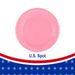 9 Inch Pink Paper Plates 23CM, 240pcs_maomaolike.com