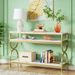 3-Tier Console Table, Sofa Table With Storage Shelves_maomaolike.com