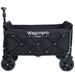 Expandable Dual-Layer Utility Wagon With 100% Extra Space - 225lbs Grocery Cart For Camping, Shopping, Sports, Gardening, Fishing, Black_maomaolike.com