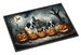 Saint Bernard Spooky Halloween Doormat Front Door Mat Indoor Outdoor Rugs For Entryway, Non Slip Washable Low Pile, 24H X 36W_maomaolike.com
