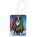Boston Terrier Christmas Porcelain Ornament Christmas Tree Hanging Decorations For Home Christmas Holiday, Rectangle, Gift, Multicolor_maomaolike.com