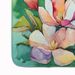 Louisiana Magnolias In Watercolor Memory Foam Kitchen Mat Machine Washable Anti-Fatigue Mat Cushion Comfort Bath Mat Or Kitchen Rug_maomaolike.com
