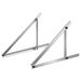 VEVOR 41-Inch Solar Panel Mount Brackets 0 - 90° Adjustable Tilt Mount Brackets_maomaolike.com
