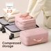 Extensible Compression Travel Packing Cubes, Clothes Toiletries Storage Organizer Pouch
_maomaolike.com