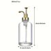 1pc Coffee Syrup Dispensers With Pump Heads And Funnel, 500Ml/17Oz Glass Containers, Press Dispenser_maomaolike.com