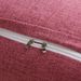 SOGA 4X 100cm Red Triangular Wedge Bed Pillow Headboard_maomaolike.com