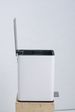 SSTC101-10L-W, Stainless Steel Kitchen Trash Can, 10L, White_maomaolike.com
