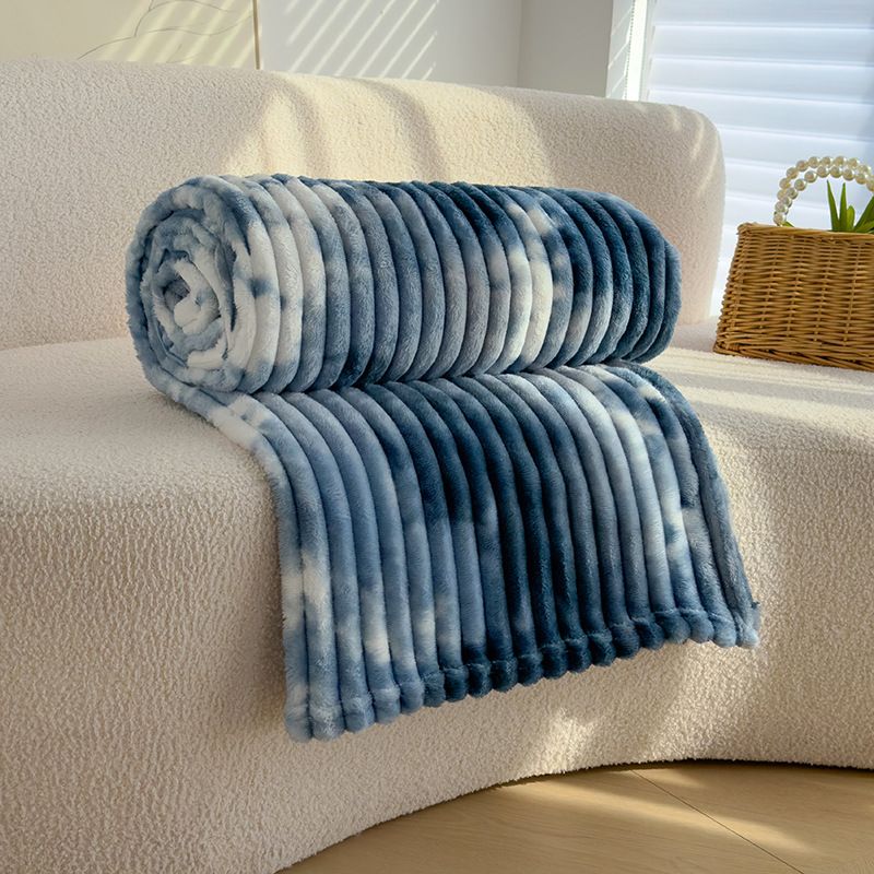 Thickened Blanket Milk Velvet Flannel Air Conditioning Blanket Sofa Cover Blanket Office_maomaolike.com