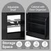 20 Bathroom Vanity With Sink, Vanity Cabinet With Door Shelf And Adjustable Shelf, Black_maomaolike.com
