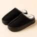 Men's Winter Slippers Fashion Indoor Leisure Warm Soft Sole Outdoor Anti-slip Comfort Women Home Fuzzy Fur Shoes Couple_maomaolike.com