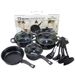 Non Stick 13 Piece Multi Use Soup Stew Fry Pan Set Home Kitchen Restaurant Daily Cooking 13 Pcs Cookware Set_maomaolike.com