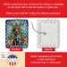 German Wirehaired Pointer Christmas Reindeer Porcelain Ornament Christmas Tree Hanging Decorations For Home Christmas Holiday, Rectangle, Gift, Multicolor_maomaolike.com