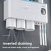 Automatic Toothpaste Dispenser Magic Wall-Mounted Squeezer Set Household Punch-Free Bathroom Toothbrush Holder_maomaolike.com
