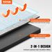 VEVOR Insulation Roll Aluminum Foil XPE Foam Core Radiant Barrier 60 In X 40 In X 13/32 In_maomaolike.com