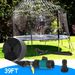Kids Trampoline Sprinkler Outdoor Water Park Sprinkler For Kids Outdoor Water Game Toys For Backyard Boys Girls Summer Fun (39ft)_maomaolike.com